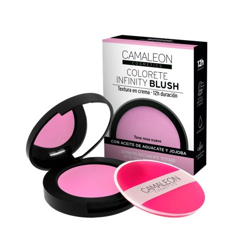 CAMALEON COSMETICS INFINITY BLUSH COLORETE EN CREMA 1 ENVASE 4 G COLOR ROSA