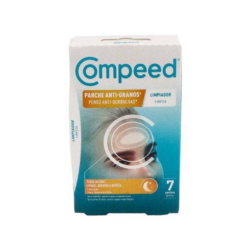 COMPEED PARCHE ANTI-GRANOS LIMPIADOR TRIPLE ACCION 7 UNIDADES