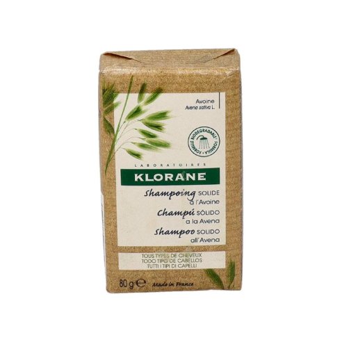 KLORANE CHAMPU SOLIDO A LA AVENA 1 PASTILLA 80 G