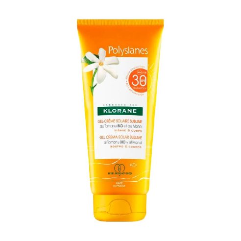 KLORANE POLYSIANES GEL CREMA SOLAR SUBLIME SPF 30 ROSTRO Y CUERPO 1 ENVASE 200 ML