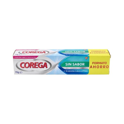 COREGA CREMA SIN SABOR ADHESIVO PROTESIS DENTAL 1 ENVASE 70 g