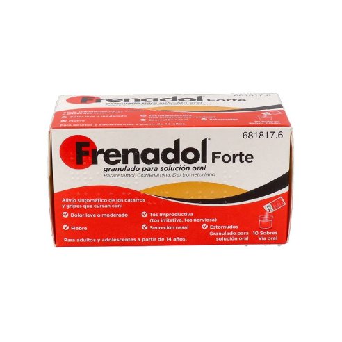 FRENADOL FORTE 10 SOBRES GRANULADO PARA SOLUCION ORAL