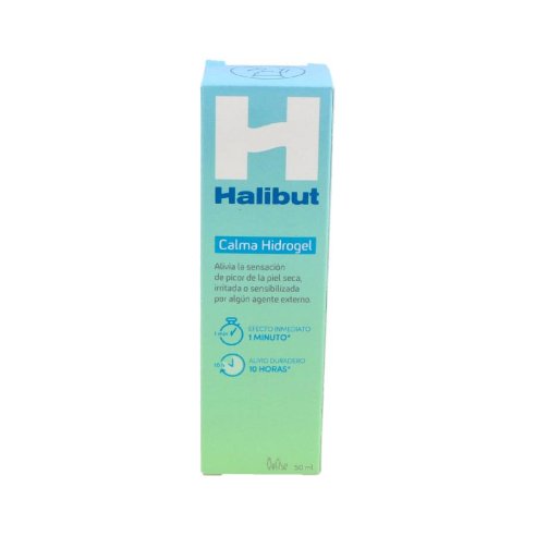 HALIBUT CALMA HIDROGEL 1 ENVASE 50 ML