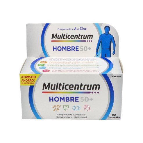 MULTICENTRUM HOMBRE 50 90 COMPRIMIDOS