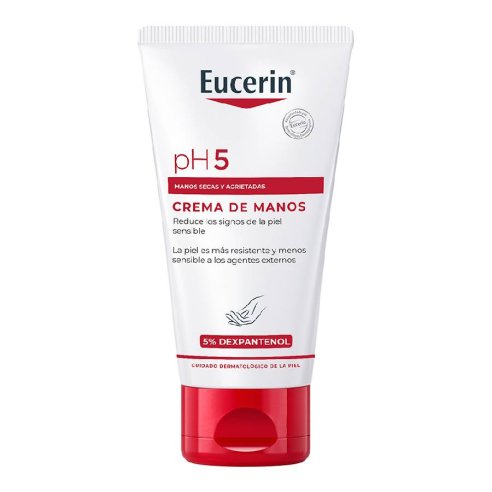 EUCERIN PIEL SENSIBLE PH-5 CREMA DE MANOS 1 ENVASE 75 ml