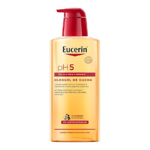 OLEOGEL DE DUCHA EUCERIN PIEL SENSIBLE PH-5 1 ENVASE 400 ml