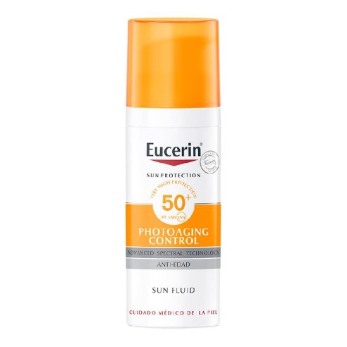 EUCERIN SUN PROTECTION 50 FLUID PHOTOAGING CONTROL 1 ENVASE 50 ML