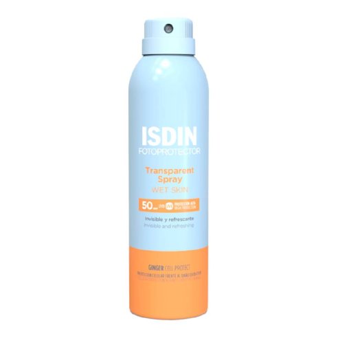 ISDIN FOTOPROTECTOR TRANSPARENT SPRAY WET SKIN SPF 50 1 ENVASE 250 ml