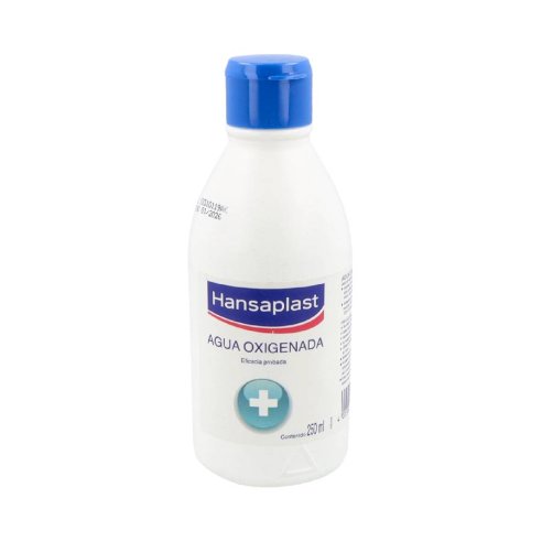 AGUA OXIGENADA HANSAPLAST 4,9 1 FRASCO 250 ml