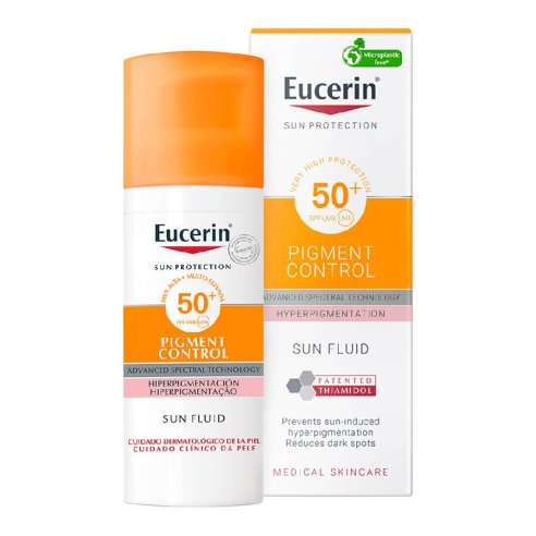 EUCERIN SUN PROTECTION 50 FLUID PIGMENT CONTROL 1 ENVASE 50 ML