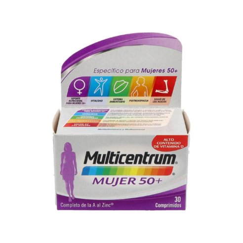 MULTICENTRUM MUJER 50 30 COMPRIMIDOS