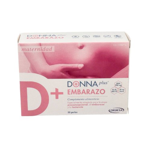 DONNA PLUS EMBARAZO 30 PERLAS  30 CAPSULAS DURAS