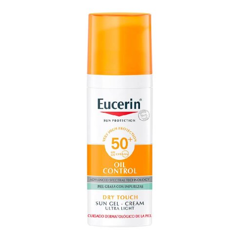 EUCERIN SUN PROTECTION 50 GEL CREME ROSTRO OIL CONTROL 1 ENVASE 50 ml