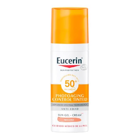 EUCERIN SUN PROTECTION 50 CC CREME PHOTOAGING CONTROL 1 ENVASE 50 ML