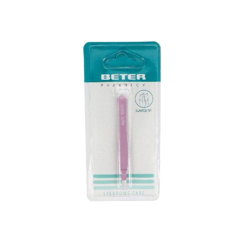 PINZAS DEPILAR BETER SOFT TOUCH PUNTA OBLICUA 9.3 CM