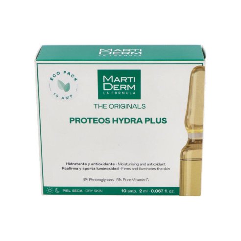 MARTIDERM PROTEOS HYDRA PLUS 10 AMPOLLAS 2 ml