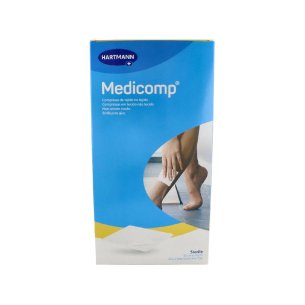 COMPRESAS DE TEJIDO NO TEJIDO ESTERILES MEDICOMP 50...
