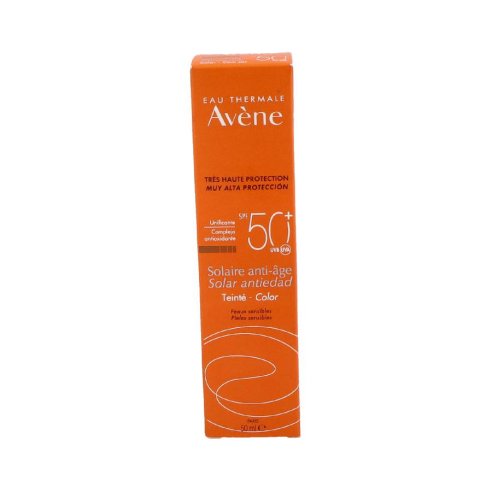 AVENE SOLAR ANTIEDAD SPF 50 COLOR 1 ENVASE 50 ML