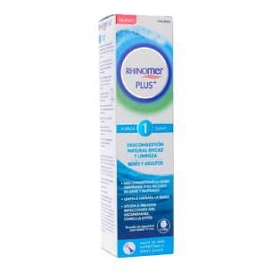 RHINOMER PLUS BEBES Y ADULTOS FUERZA 1 SUAVE 1 SPRAY 125 ML