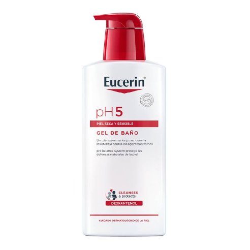 EUCERIN PIEL SENSIBLE PH-5 GEL DE BAÑO 1 ENVASE 400 ml