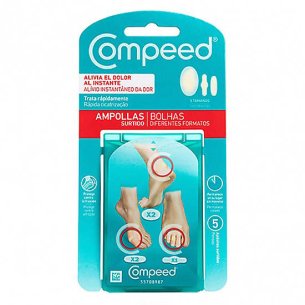 COMPEED AMPOLLAS SURTIDO 3 TAMAÑOS 10 UNIDADES PACK AHORRO 2