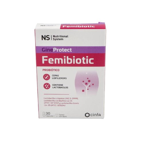 NS GINEPROTECT FEMIBIOTIC 30 CAPSULAS