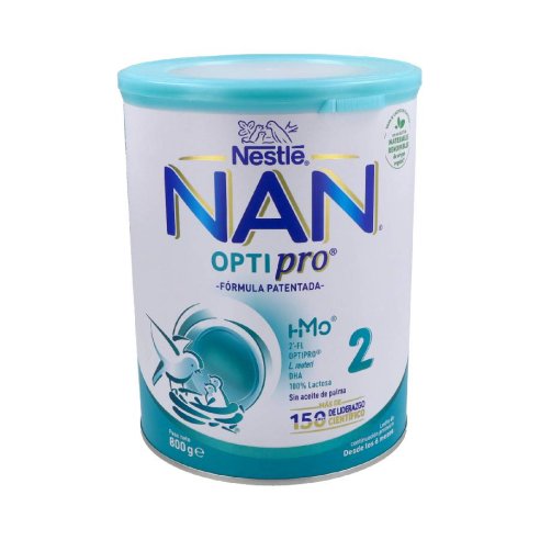 NAN OPTIPRO 2 LECHE DE CONTINUACION 1 ENVASE 800 g