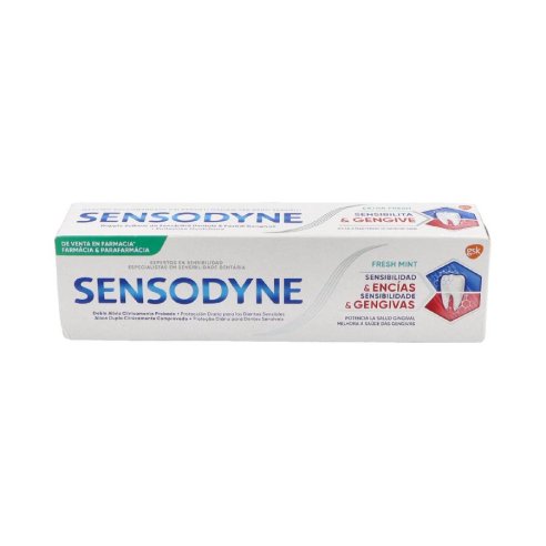 SENSODYNE SENSIBILIDAD & ENCIAS FRESH MINT 1 ENVASE 75 ML