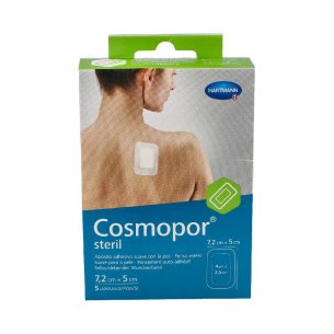 APOSITO ESTERIL COSMOPOR STERIL 5 UNIDADES 7,2 x 5 cm