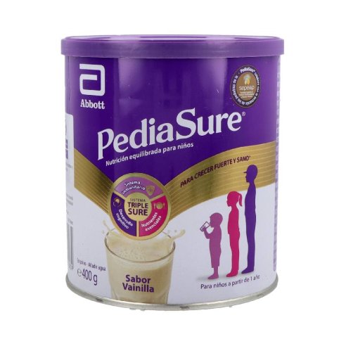 PEDIASURE POLVO 1 LATA 400 g SABOR VAINILLA