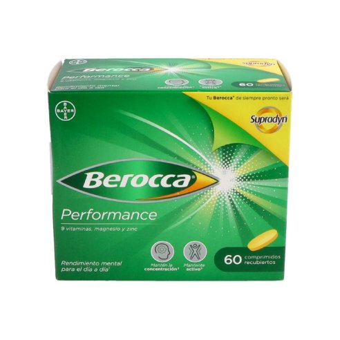 BEROCCA PERFORMANCE 60 COMPRIMIDOS