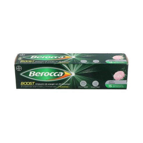 BEROCCA BOOST 15 COMPRIMIDOS EFERVESCENTES