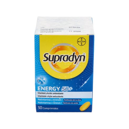 SUPRADYN ENERGY 50 30 COMPRIMIDOS