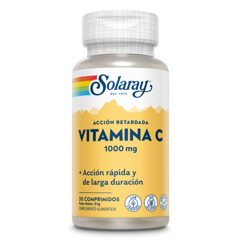 SOLARAY SMALL VIT C 1000 MG A/R 30 COMPRIMIDOS