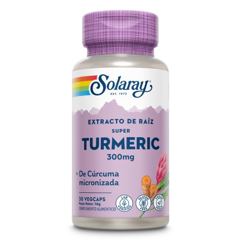 SOLARAY SUPER TURMERIC 30 VEGCAPS