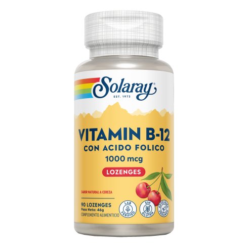 SOLARAY VIT B12 2000MCG 90 COMP SUBLINGUALES