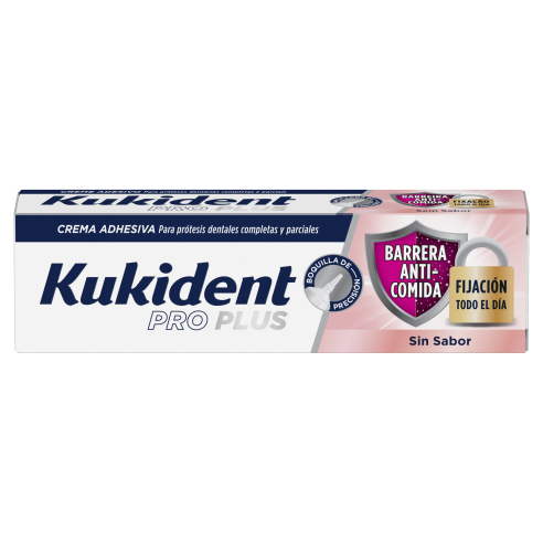 KUKIDENT PRO PLUS BARRERA ANTICOMIDA 1 ENVASE 40 g SIN SABOR