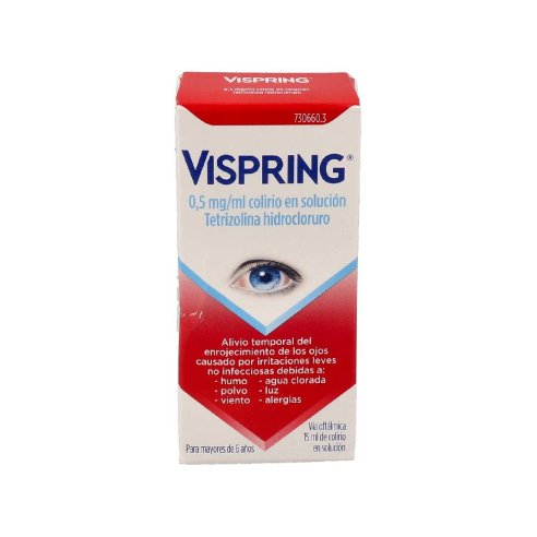 VISPRING 0,5 mg/ml COLIRIO EN SOLUCION 1 FRASCO 15 ml