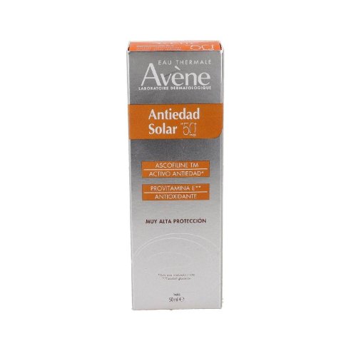 AVENE CUIDADO SOLAR ANTIEDAD SPF 50 1 ENVASE 50 ml