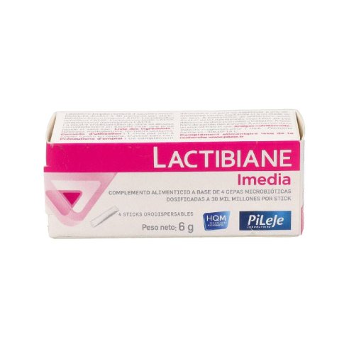 LACTIBIANE IMEDIA PILEJE 4 STICKS ORODISPENSABLES