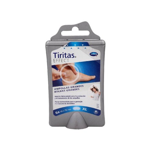 TIRITAS EFFECT AMPOLLAS GRANDES 6 APOSITOS 75 mm x 45 mm