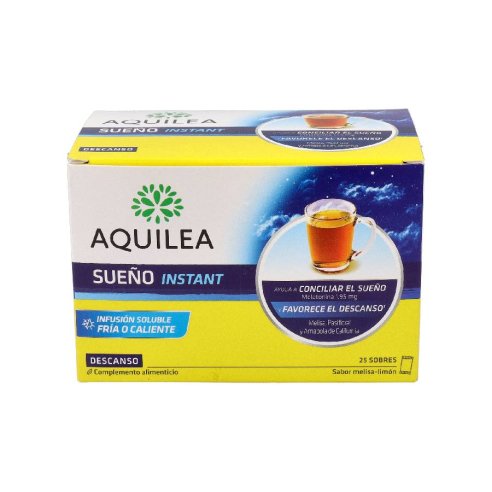 AQUILEA SUEÑO INSTANT 1,95 mg 25 SOBRES SABOR MELISA LIMON