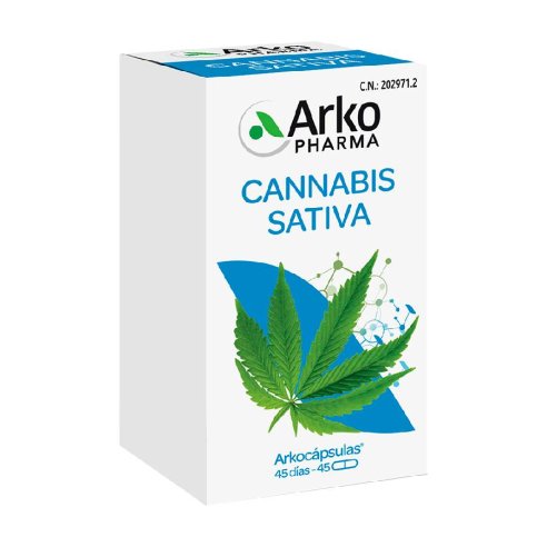 ARKOCAPSULAS CANNABIS SATIVA 45 CAPSULAS