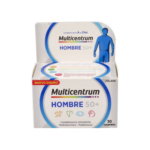 MULTICENTRUM HOMBRE 50 30 COMPRIMIDOS