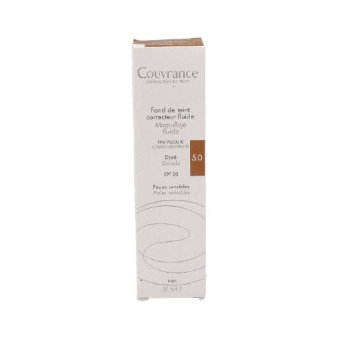 AVENE COUVRANCE MAQUILLAJE FLUIDO SPF 20 1 ENVASE 30 ml COLOR BRONCEADO