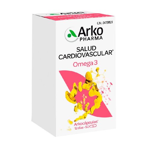 ARKOCAPSULAS OMEGA 3 50 CAPSULAS