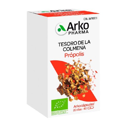 ARKOCAPSULAS PROPOLIS BIO 40 CAPSULAS