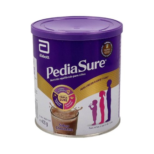 PEDIASURE POLVO 1 LATA 400 g SABOR CHOCOLATE