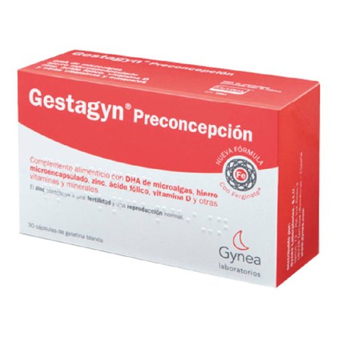 GESTAGYN PRECONCEPCION 30 CAPSULAS