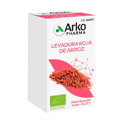 ARKOCAPSULAS LEVADURA ROJA DE ARROZ 45 CAPSULAS